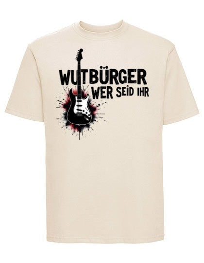 WUTBÜRGER - "WER SEID IHR" - Herren-Shirt
