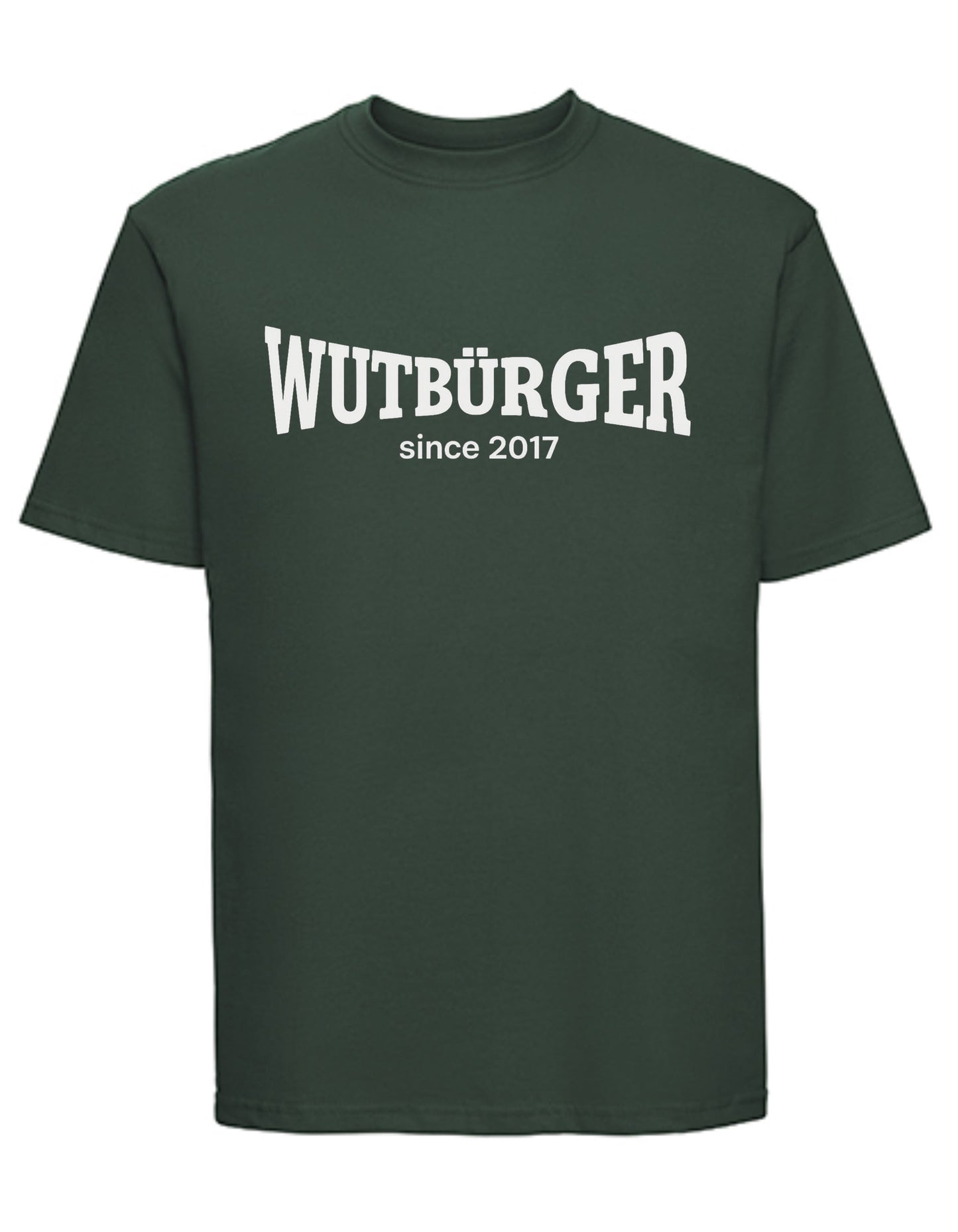 WUTBÜRGER - "since 2017"- Herren-Shirt