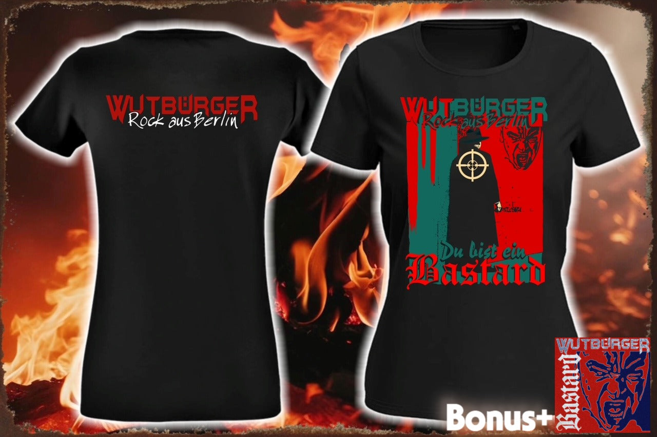WUTBÜRGER "BASTARD" - Ladies Shirt
