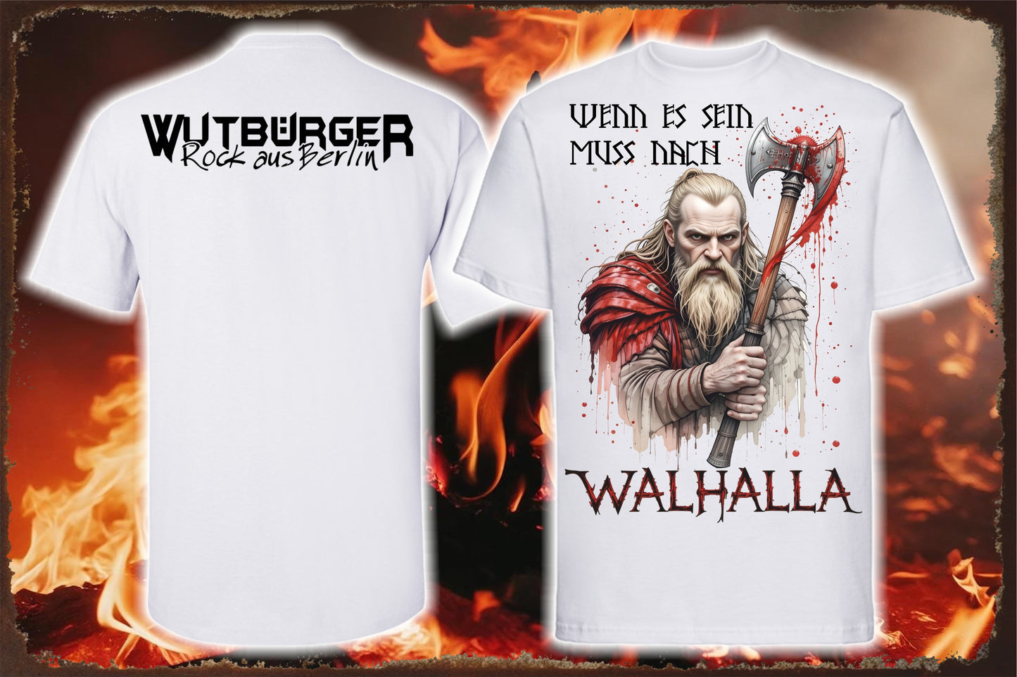 WUTBÜRGER - Walhalla - Herren-Shirt