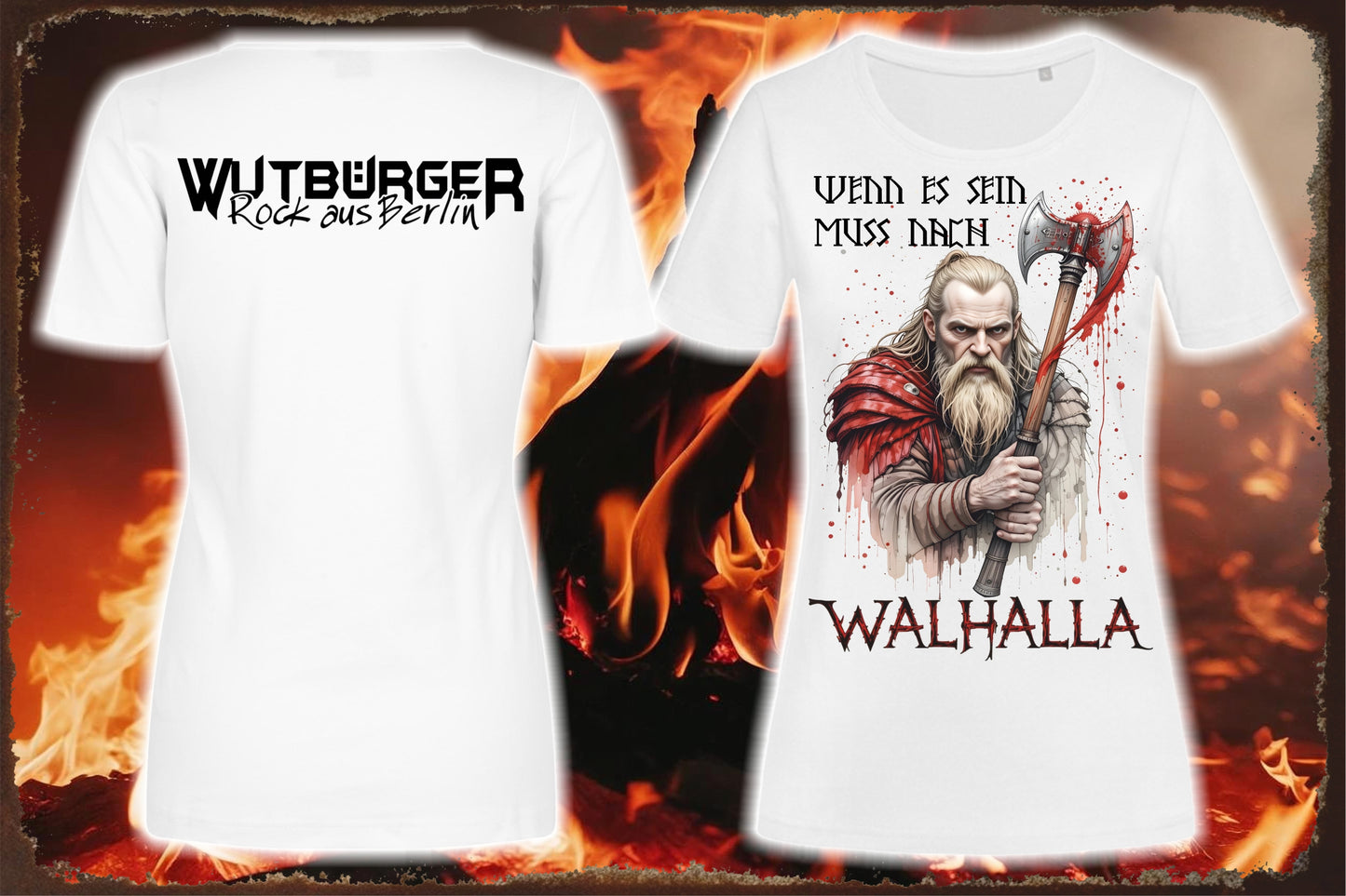 WUTBÜRGER - Walhalla - Ladies-Shirt