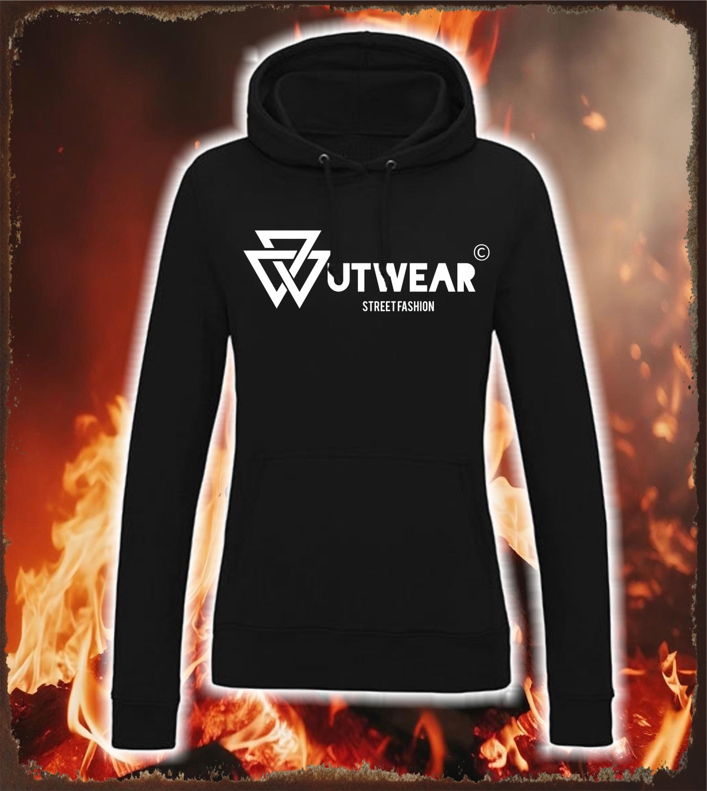 WUTWEAR - Frauen-Hoodie