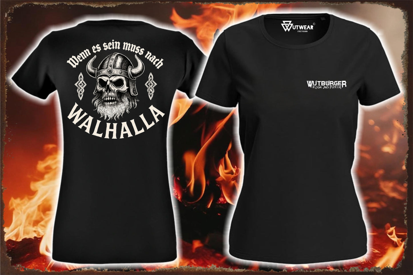 WUTBÜRGER - Walhalla - Damen-Shirt