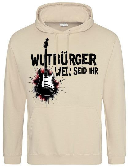 WUTBÜRGER - "WER SEID IHR" - Herren-Hoodie