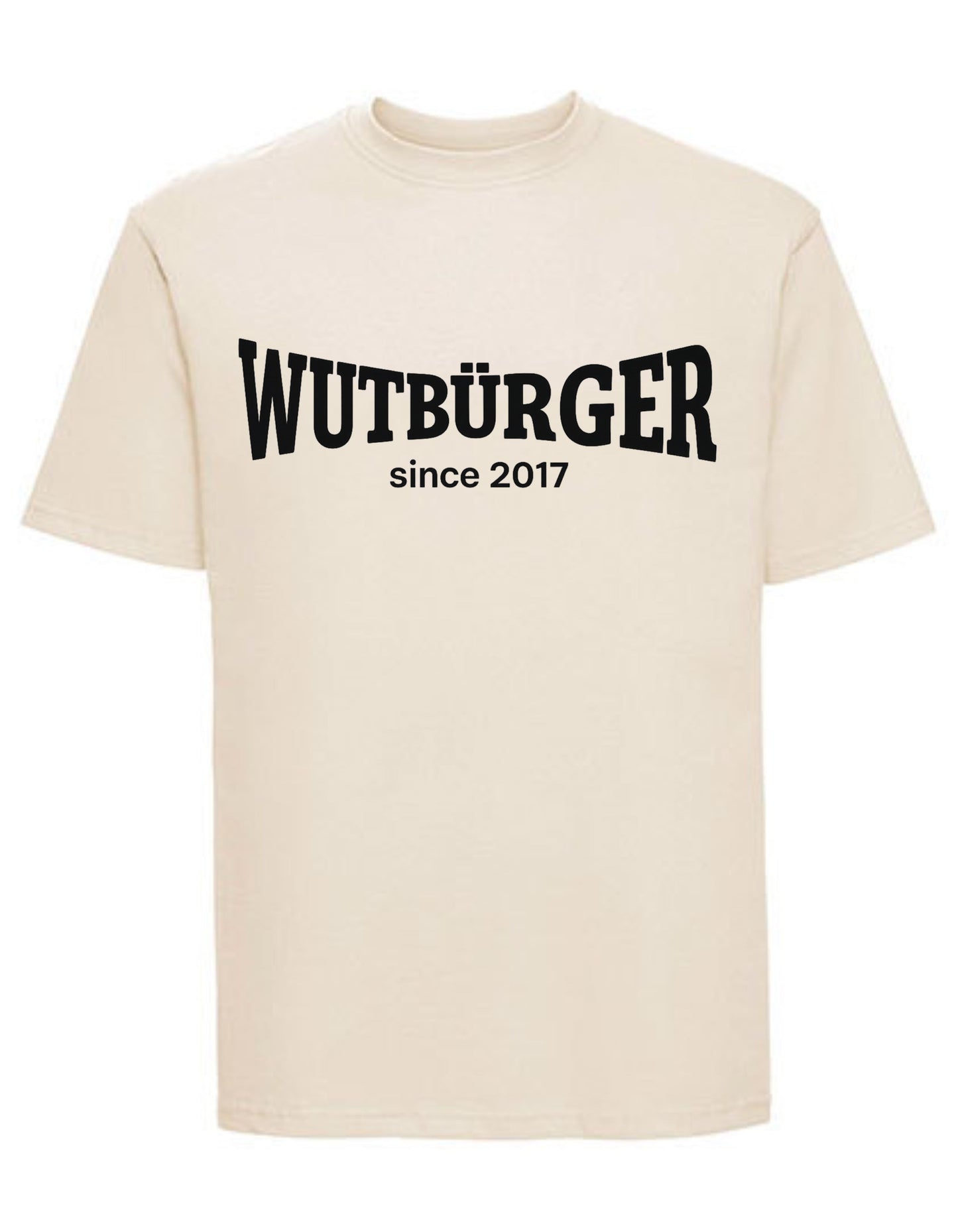 WUTBÜRGER - "since 2017"- Herren-Shirt