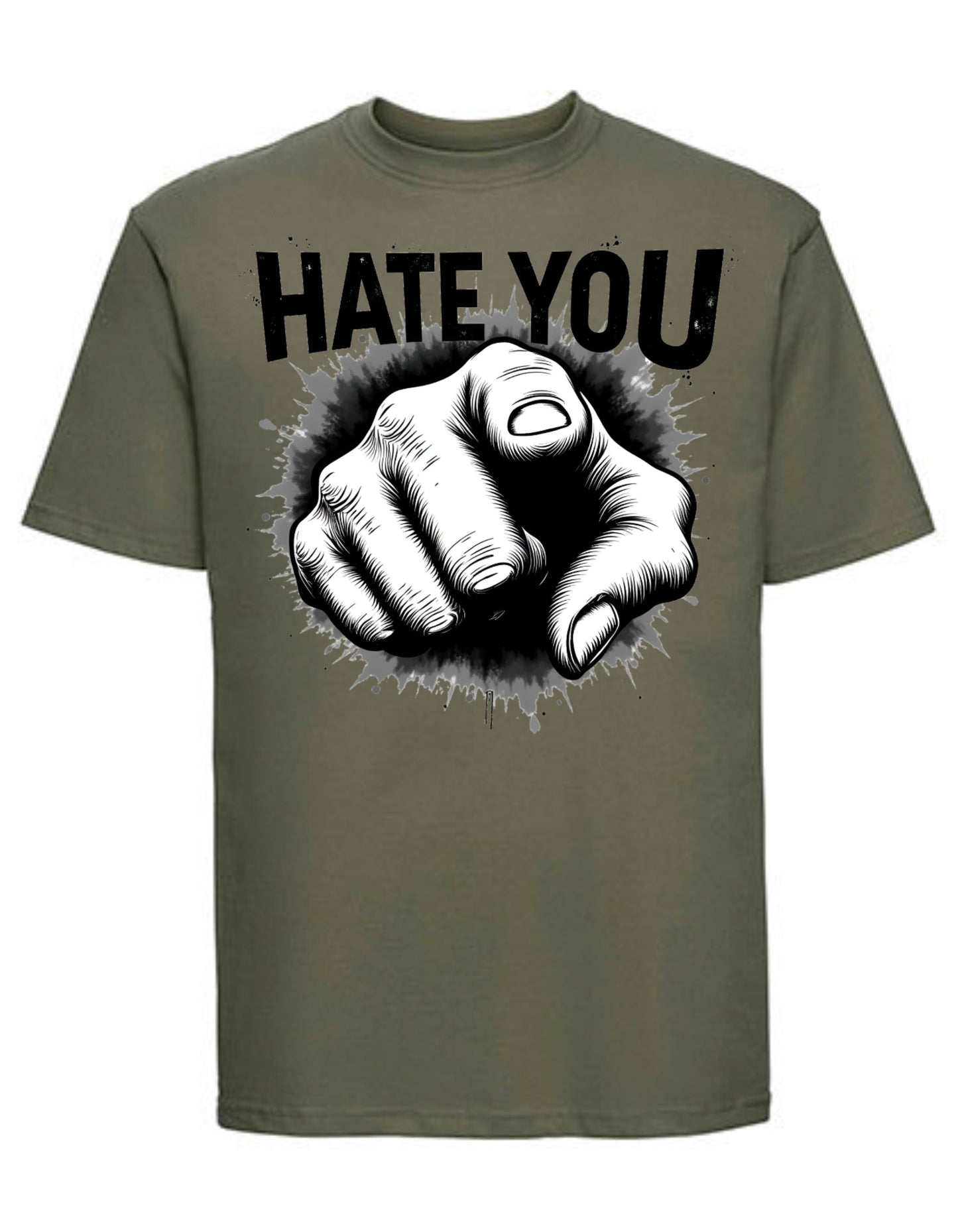 WUTWEAR -"HATE YOU"- Herren T-Shirt