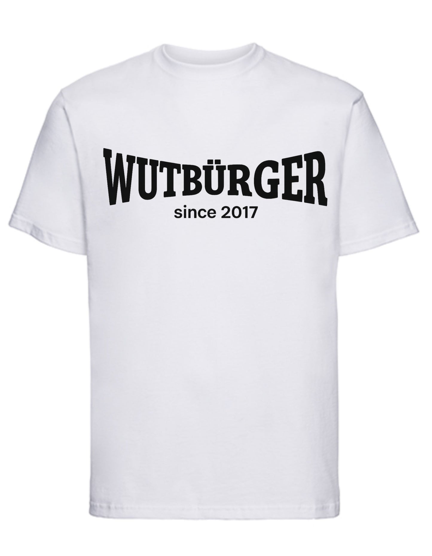 WUTBÜRGER - "since 2017"- Herren-Shirt