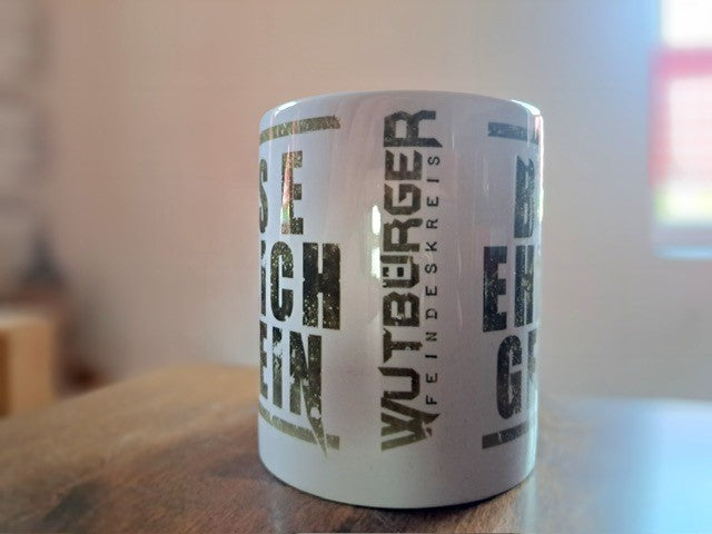 WUTBÜRGER Tasse "Feindeskreis"