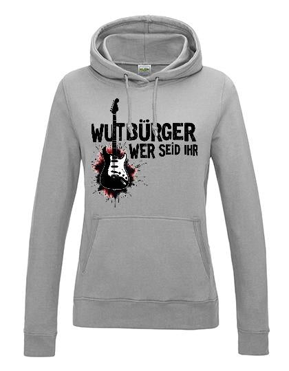 WUTBÜRGER - "WER SEID IHR" - Damen Hoodie