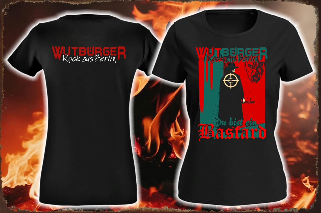 WUTBÜRGER "BASTARD" - Ladies Shirt