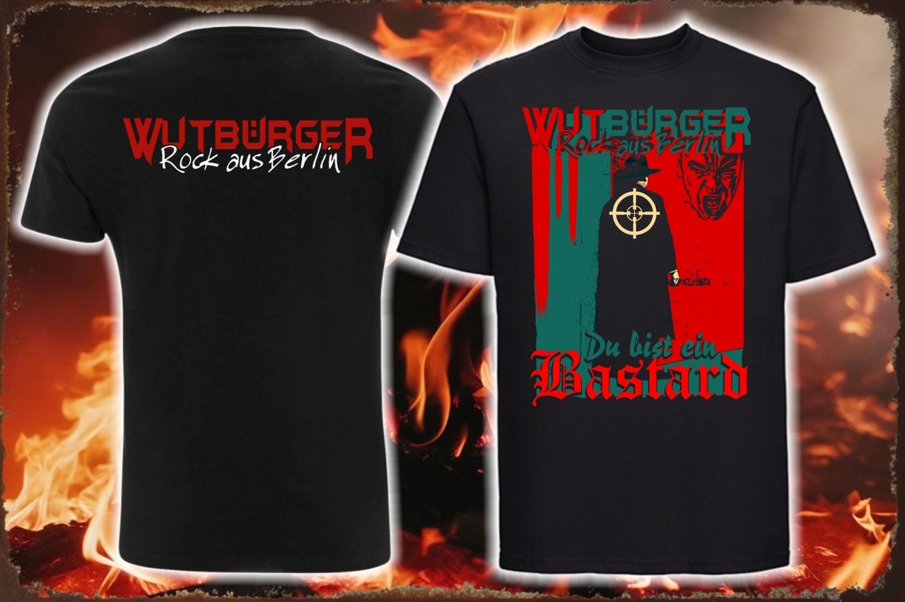 WUTBÜRGER "BASTARD" - Herren-Shirt