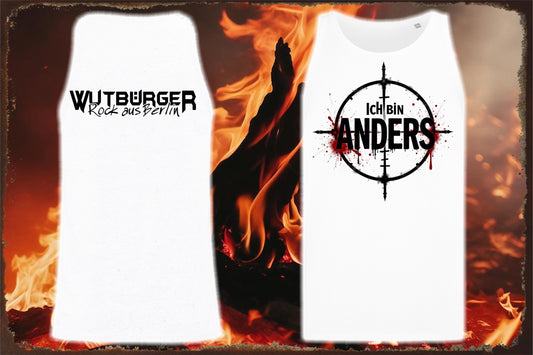 WUTBÜRGER "ANDERS" - Herren Tank-Top