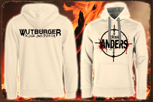 WUTBÜRGER "ANDERS"  Herren Premium-Hoodie