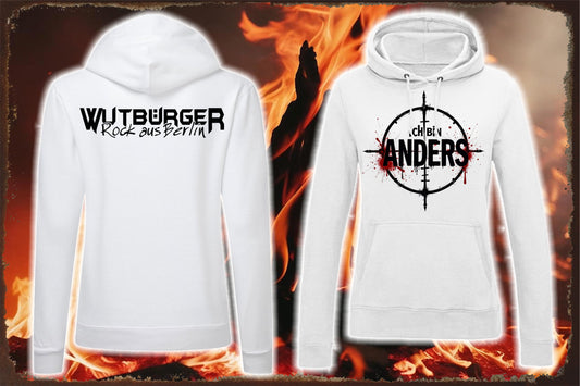 WUTBÜRGER "ANDERS" - Damen Hoodie