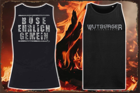 WUTBÜRGER "BÖSE, EHRLICH, GEMEIN" - Herren Tank-Top