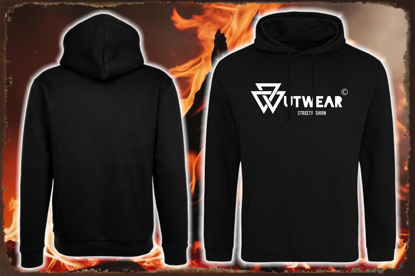 WUTWEAR - Herren-Hoodie