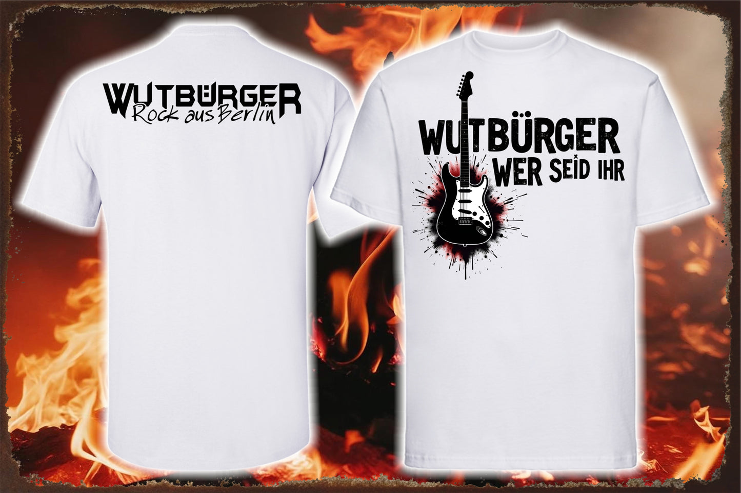 WUTBÜRGER - "WER SEID IHR" - Herren-Shirt