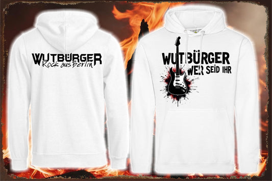 WUTBÜRGER - "WER SEID IHR" - Herren-Hoodie