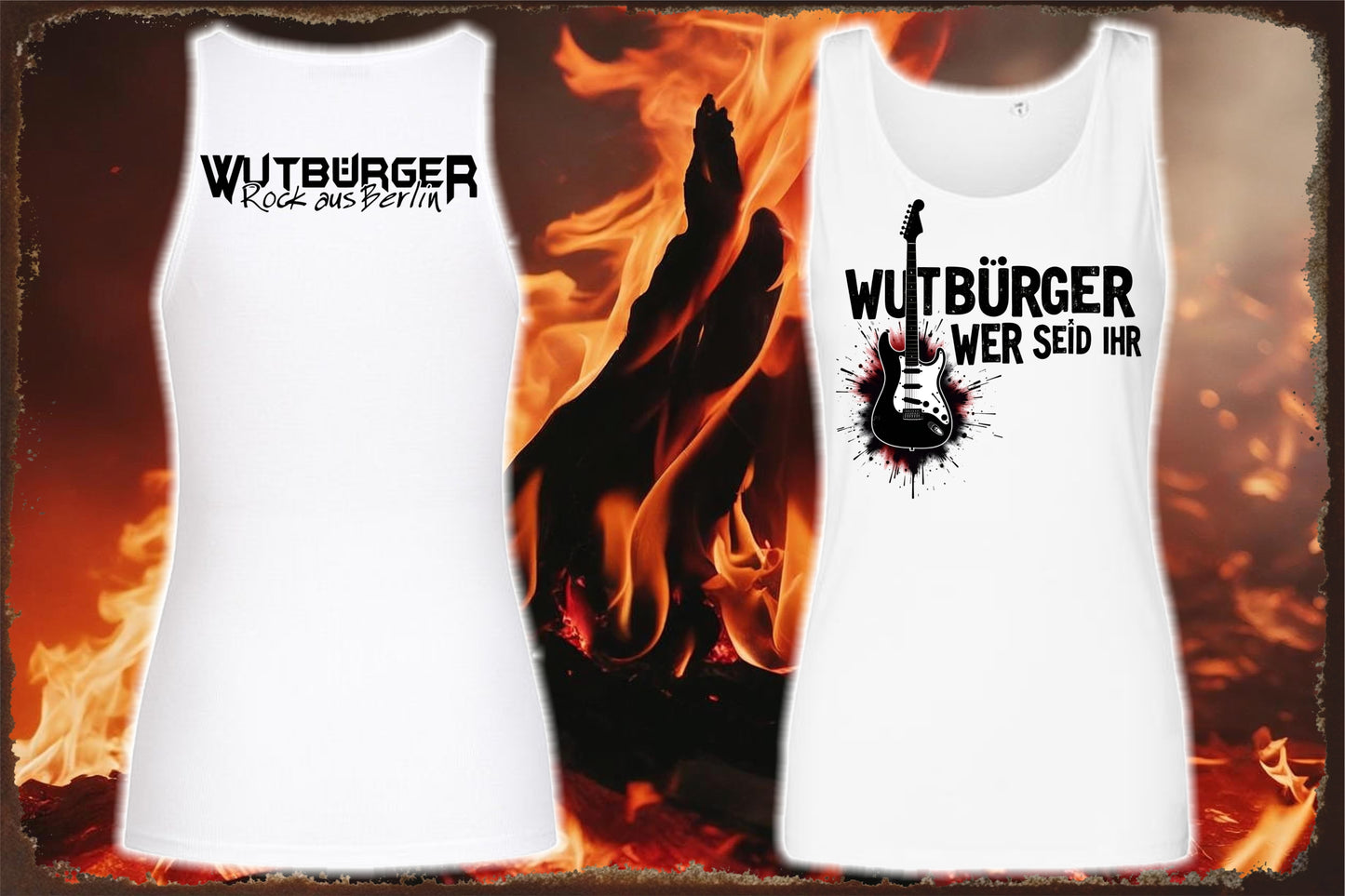 WUTBÜRGER - "WER SEID IHR" - Ladies Tank-Top