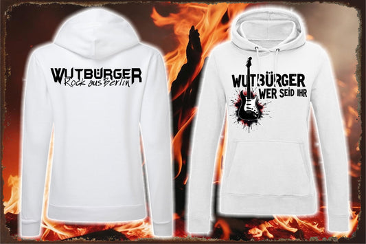 WUTBÜRGER - "WER SEID IHR" - Damen Hoodie