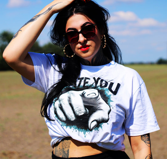 WUTWEAR -"HATE YOU"- Frauen T-Shirt