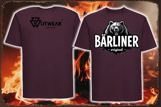 WUTWEAR -"BÄRLINER"- Herren T-Shirt